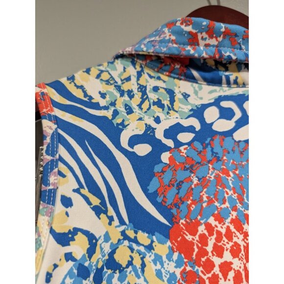 Tee2 Sea Sleeveless Dress Women's XS Comfort Beach Golf Travel Holiday Colorful - Picture 11 of 16